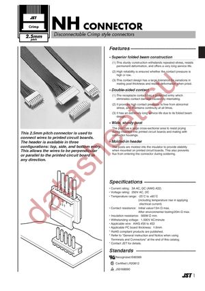 H3P-SHF-AA datasheet  